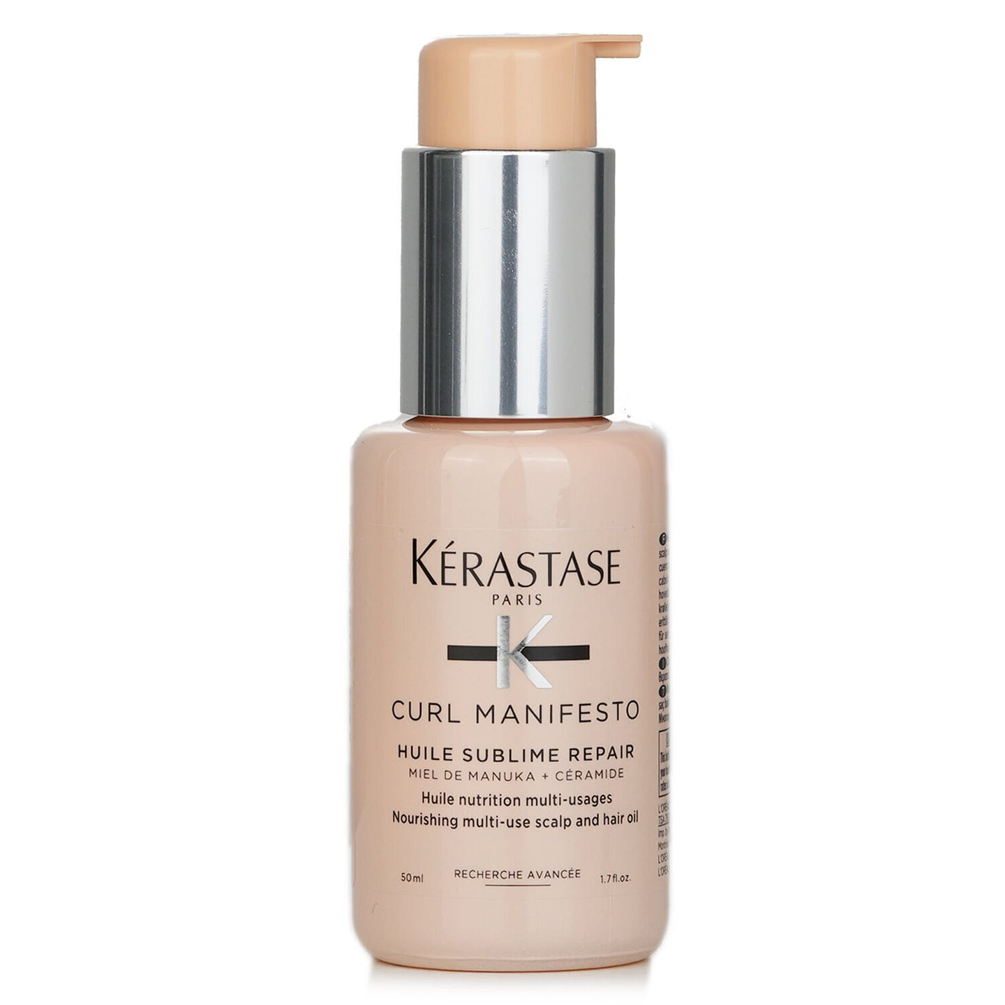 Kerastase Curl Manifesto Huile Sublime Repair Nourishing Multi-use Hair & Scalp Oil (For Very Curly & Coily Hair) 968701 50 ml