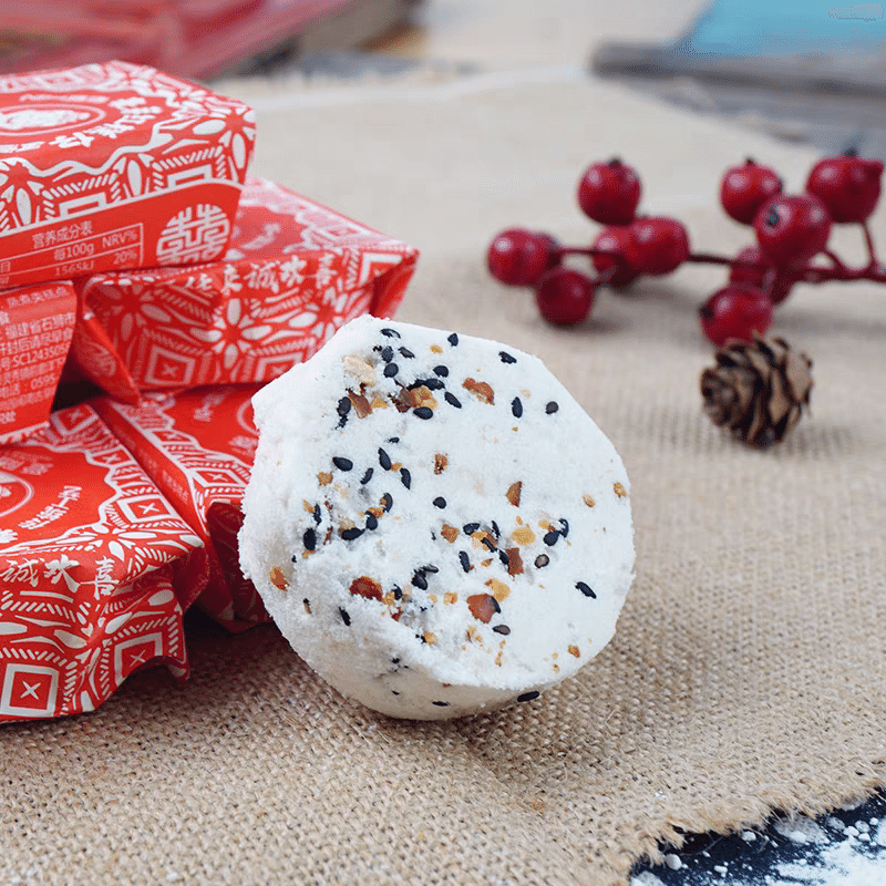 Malt Red Cake, Minnan Specialty Sesame Glutinous Rice Salty Cake, Traditional Ha 200 g