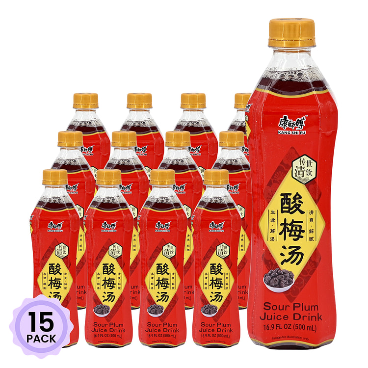 Master Kong Tangerine Peel and Plum Drink 500 ml*15 pack