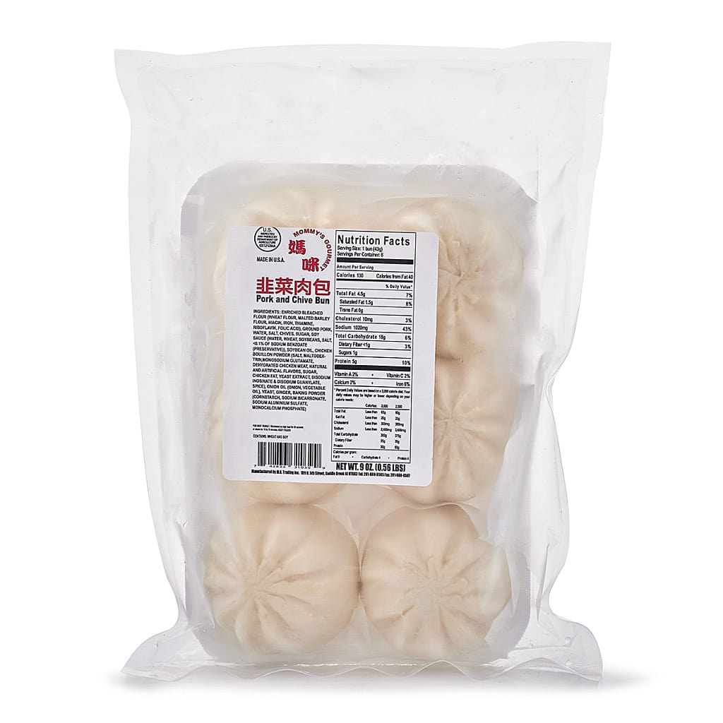 Mommy's Gourmet 돼지고기 부추만두 냉동 255 그램