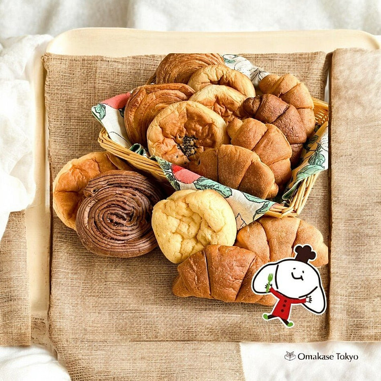 什锦日式甜面包 长寿命面包盒