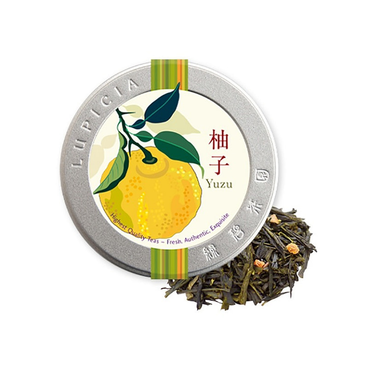 lupicia 季节限定 柚皮绿茶罐装 50g