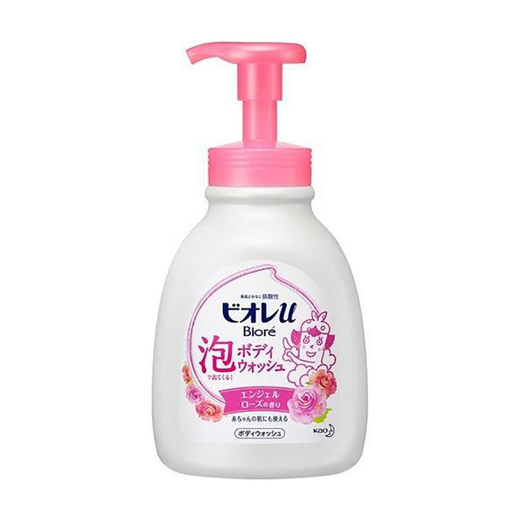Sữa tắm bong bóng dành cho trẻ em KAO Kao Biore Hoa hồng ngoài trời 600ml