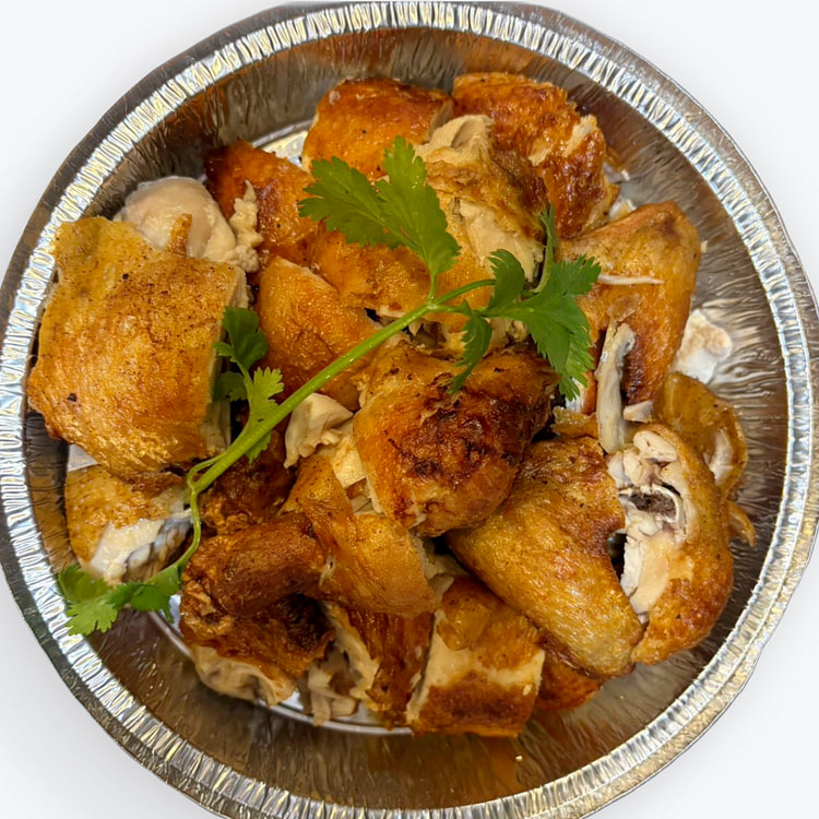 Hong Kong Style Crispy Roasted Chicken Half