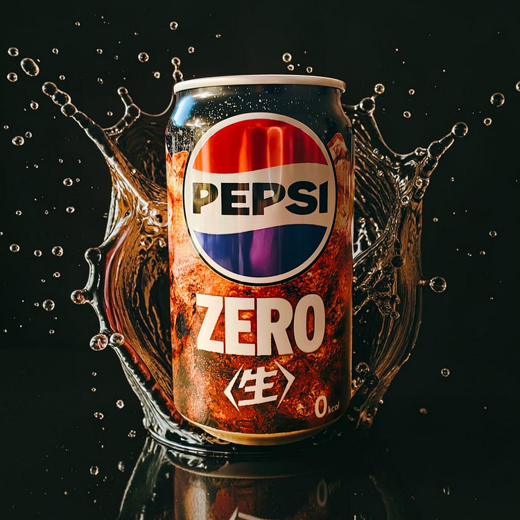 Pepsi Japan- Suntory Pepsi Cola Soda  Zero 340 ml