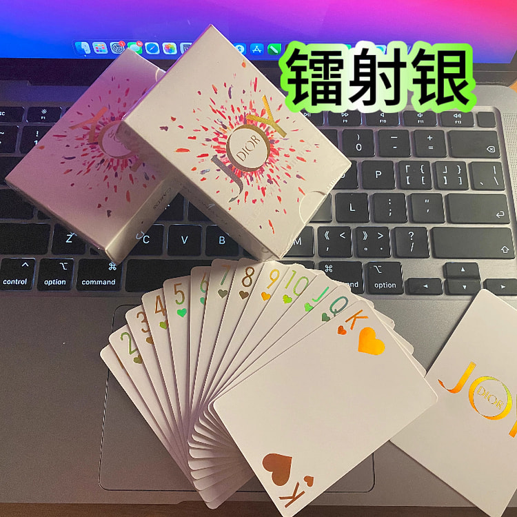 Playing cards laser silver *1 box