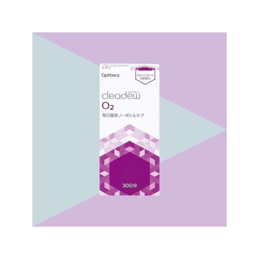Ophtecs cleadew O2 30日分 Ophtecs cleadew O2 除菌硬性隐形眼镜清洁片剂30片- Weee!