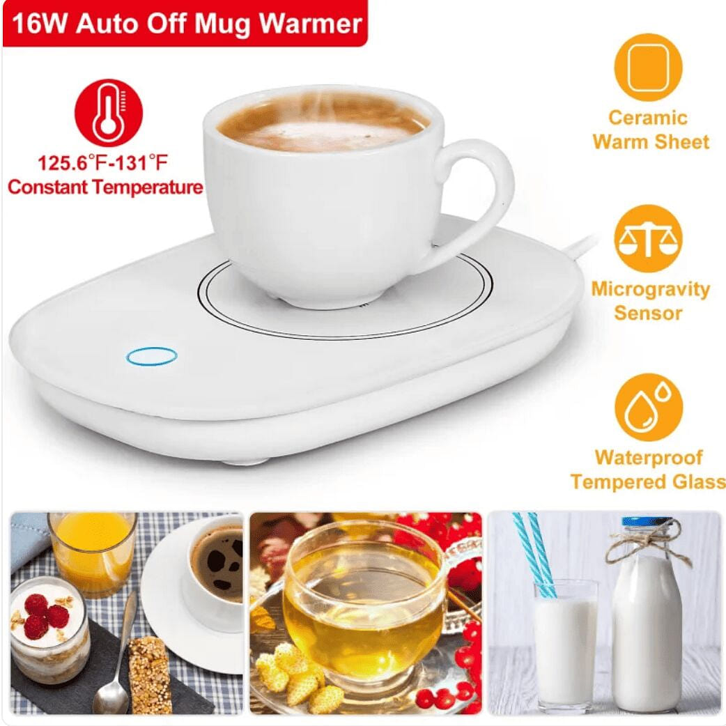 1Pc Coffee Mug Warmer Cup Warmer Auto Shut Off Cof 1 box
