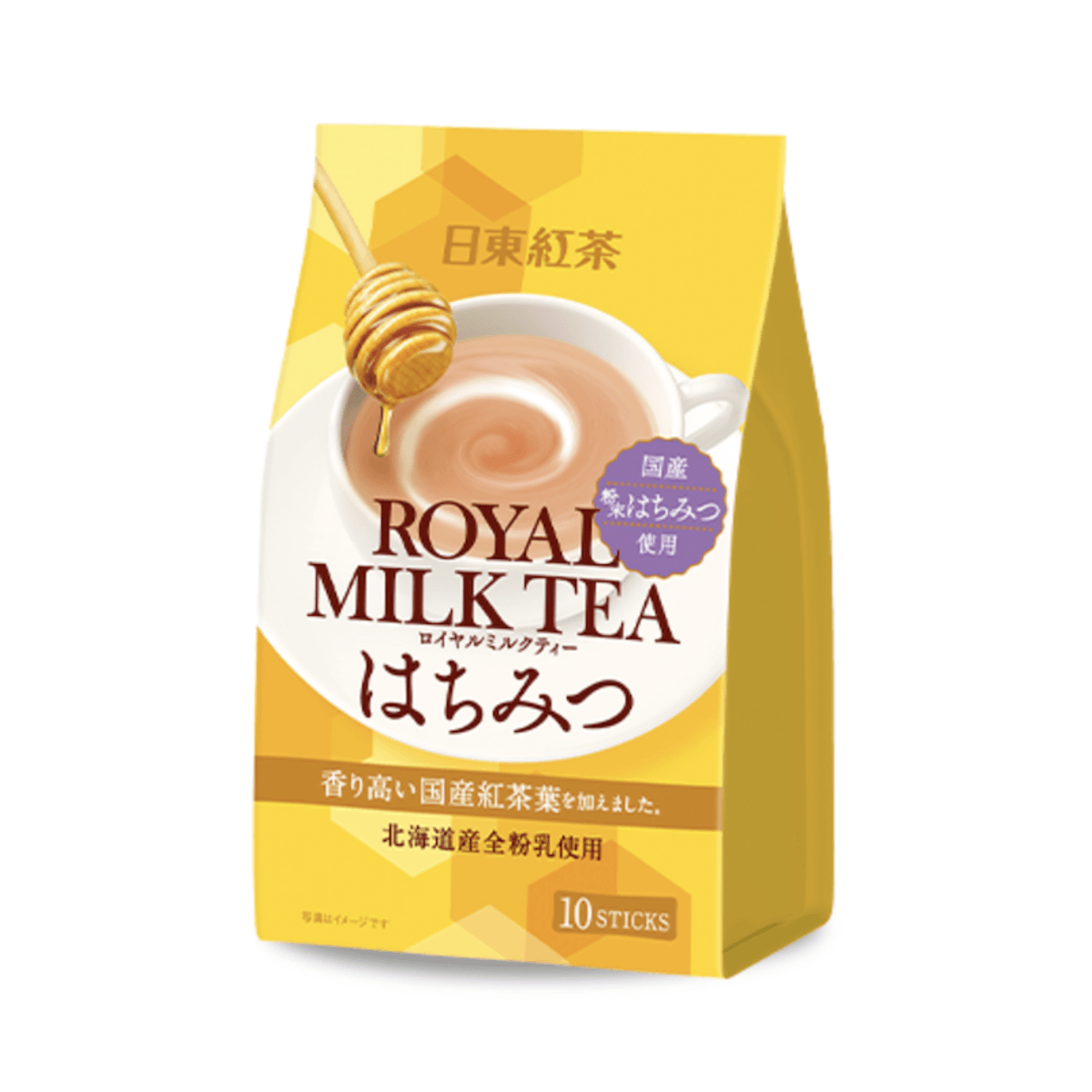 Nitto royal honey milk tea 10pcs weee 