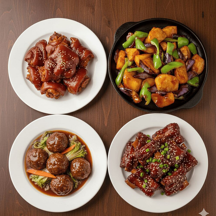 House Combo B 4 dishes 1 each