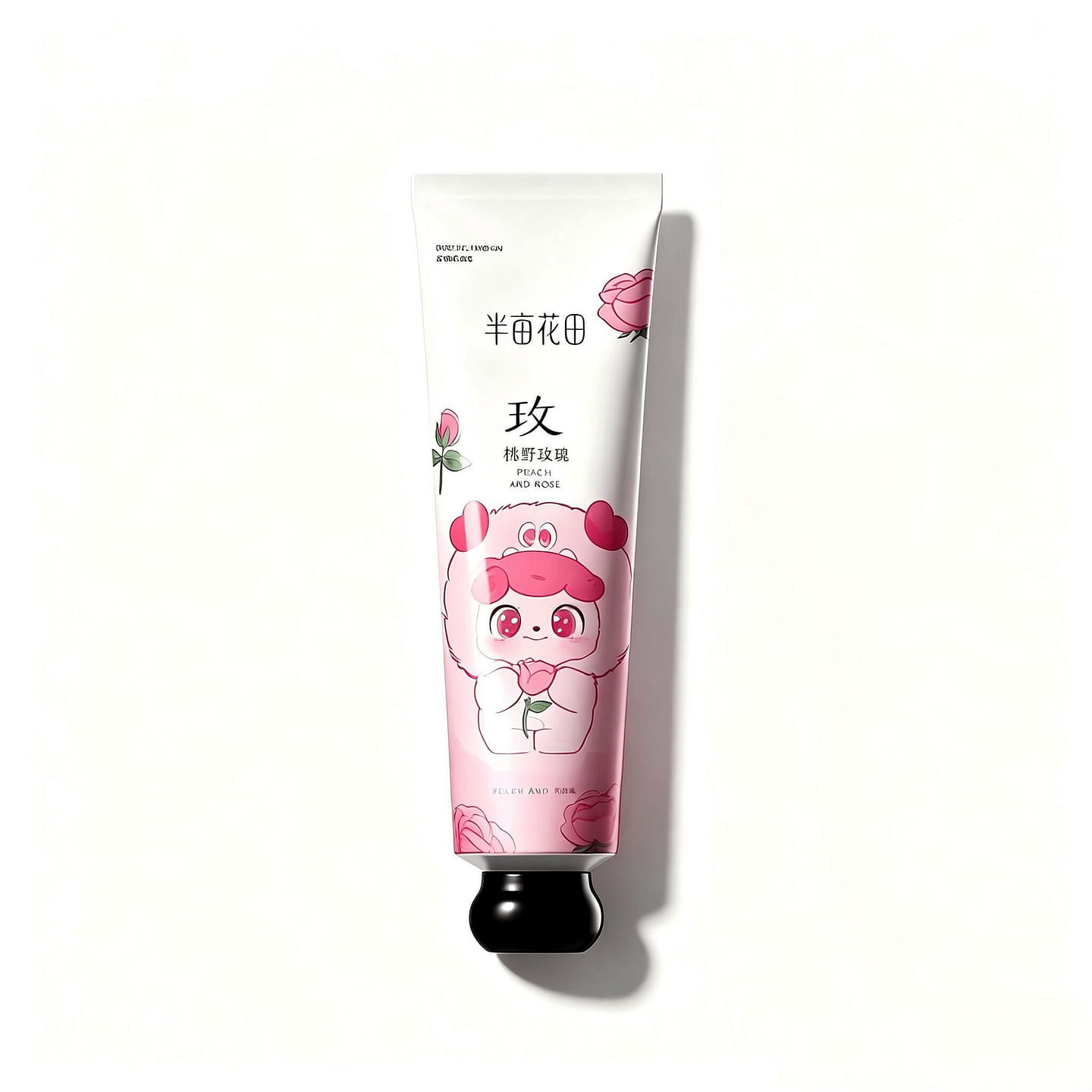Essential Oil Fragrance Hand Cream#Peach And Rose 60 g