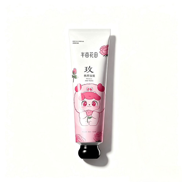 Essential Oil Fragrance Hand Cream#Peach And Rose 60 g