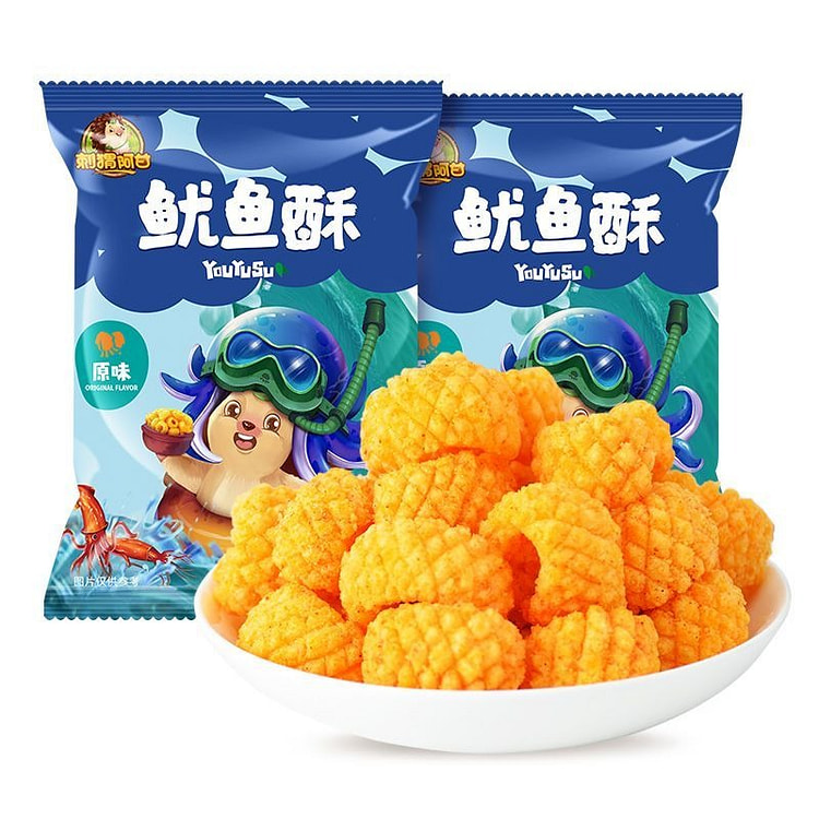 Crispy squid snack, casual treat, 62g 62 g