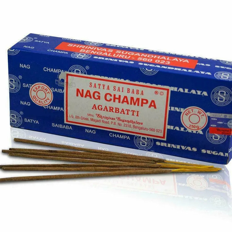 Satya Sia Baba Nag Champa Incense Sticks 250 1 box