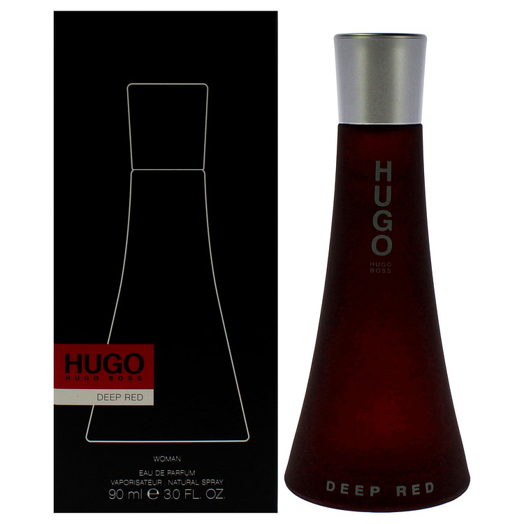 Hugo Deep Red by Hugo Boss  Women  3 oz EDP Spray