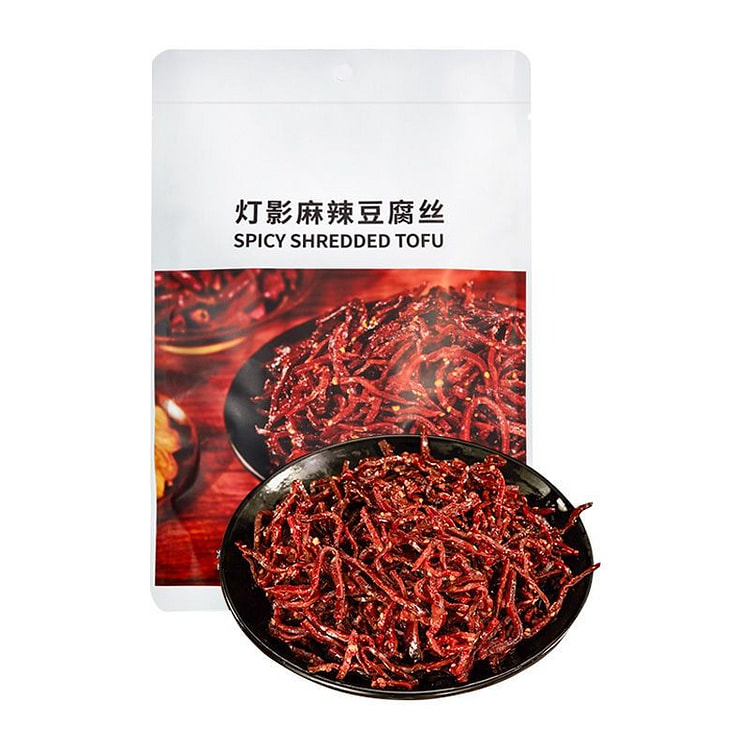 但氏灯影豆腐丝麻辣豆干即食香辣丝100g 100 克