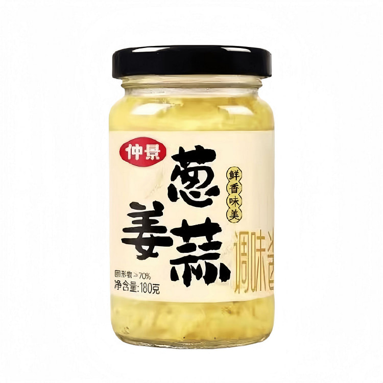 仲景 蒜蓉酱鲜香蒜泥调料拌凉菜粉丝180g*1瓶 180 克