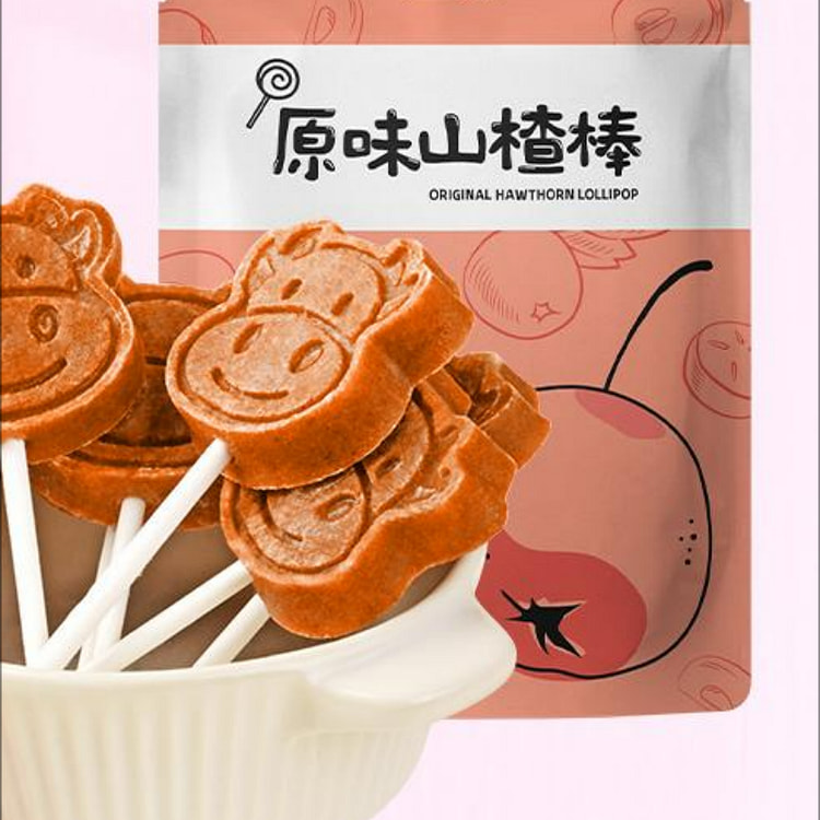 盐津铺子山楂棒棒糖条原味