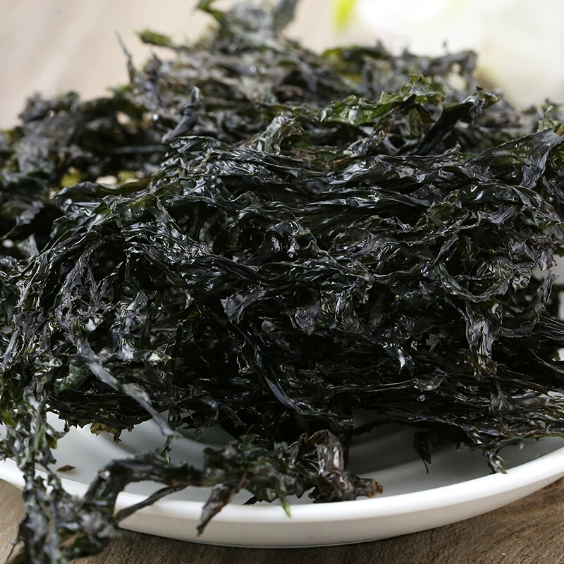 3 cans of seaweed, dried shrimp, and wakame - Weee!