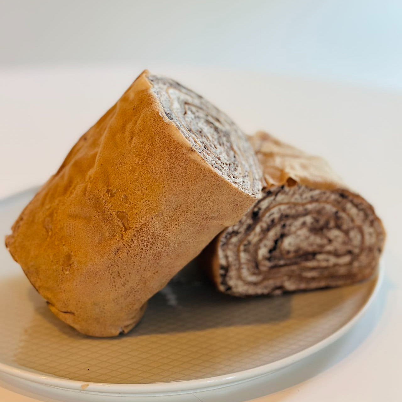 Rolo de bolo de crepe de Oreo 1 Caixa de
