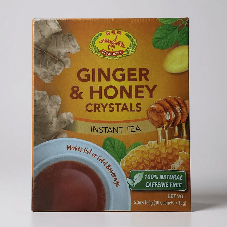 Ginger & Honey Crystals Instant Tea 10 bags x