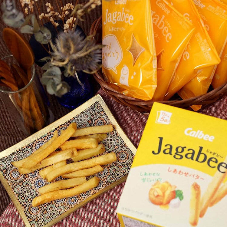 Calbee Jagabee Fries Honey Butter Flavour