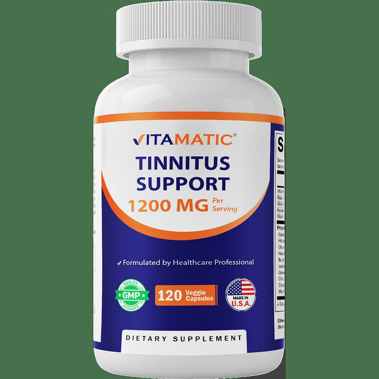 Tinnitus Relief Support 120 Capsules 1 each
