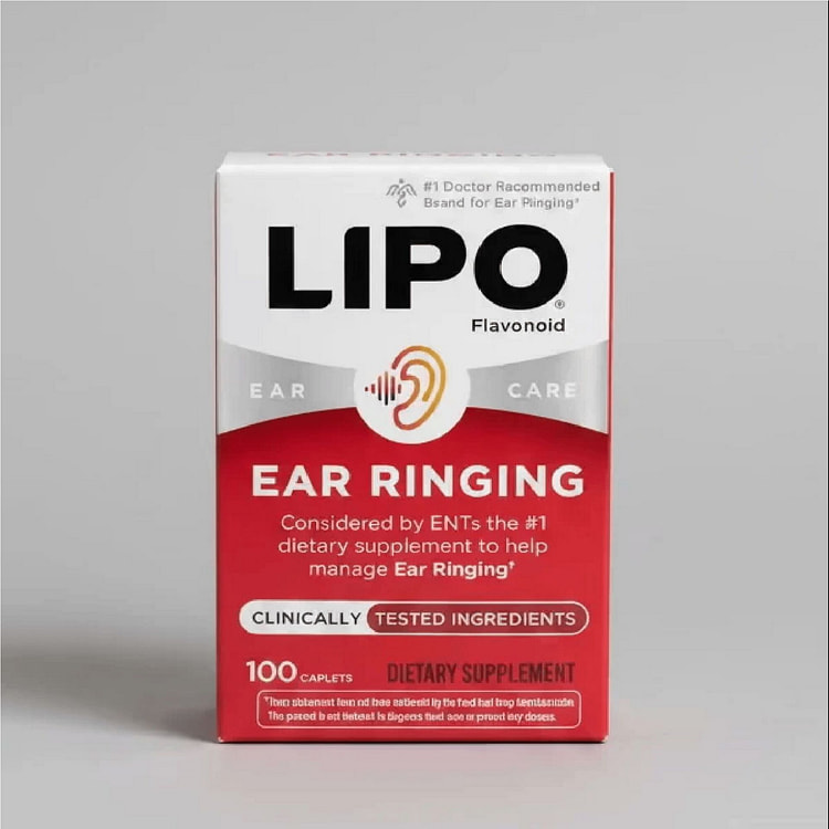Lipo‑Flavonoid Plus耳部营养片 1 盒
