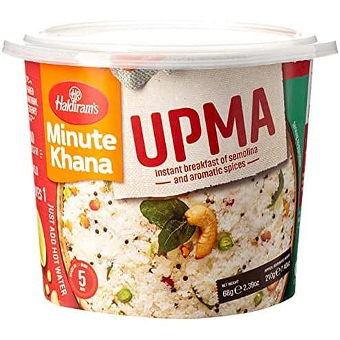 Haldiram’s Minute Khana Upma Cup – 68 Gm (2.39 Oz) 1 each