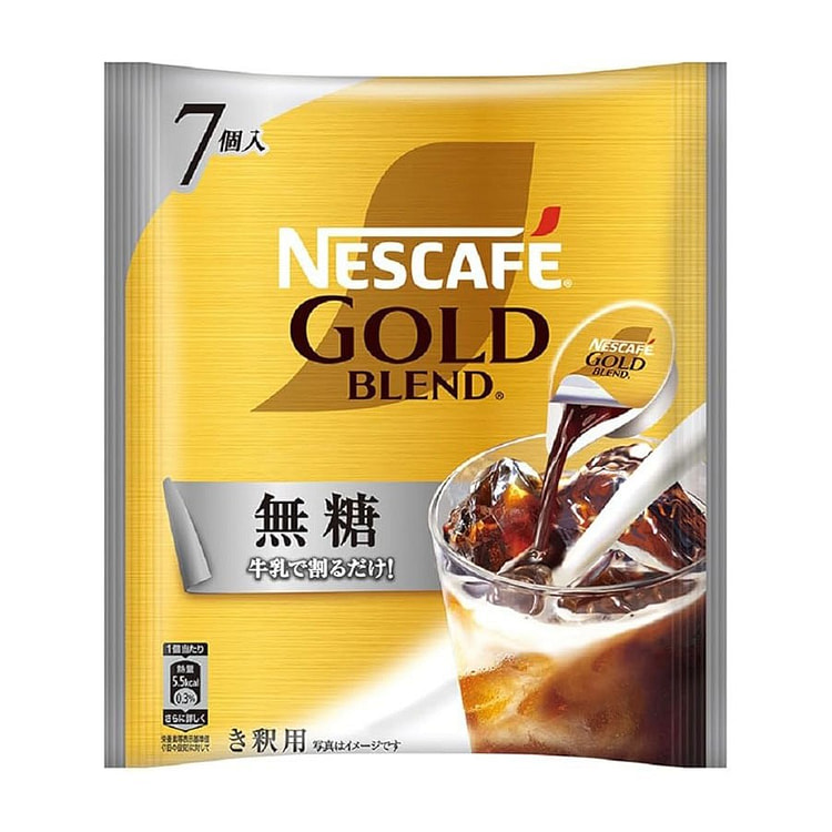 雀巢 液体咖啡 浓缩胶囊咖啡 无糖 7pcs/