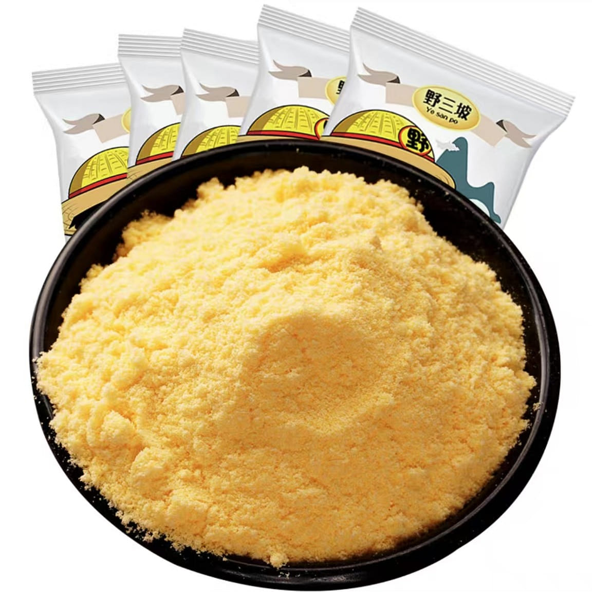 Yesanpo, stone ground corn flour, flour, wowotou c 500 g