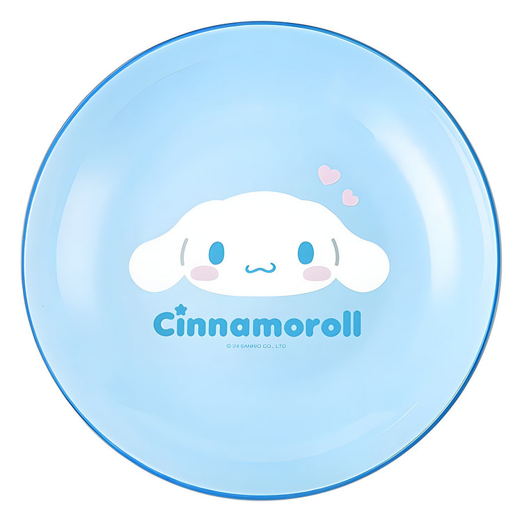 Gudges solid color ceramic plate meal Sanrio ancient day plate -Cinnamoroll