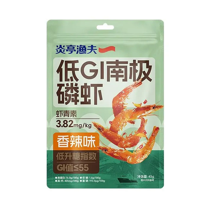 Spicy Krill Snack, Seafood Flavor, 90g 90 g