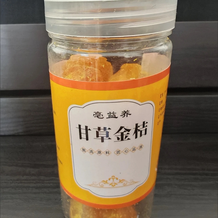 安安花果 甘草冰糖金桔柑橘 75 克