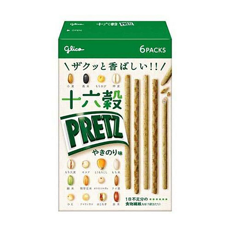 GLICO PRETZ 烤海苔味脆棒饼干 50g