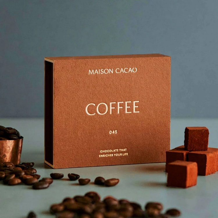 MAISON CACAO 咖啡生巧克力 16块