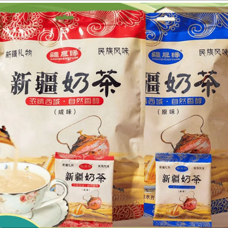 新疆特产奶茶迪丽热巴同款咸味奶茶