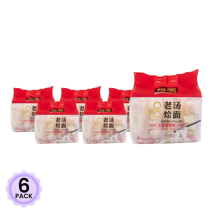 与美 河南老汤烩面(4袋/包) 460 克*6 包