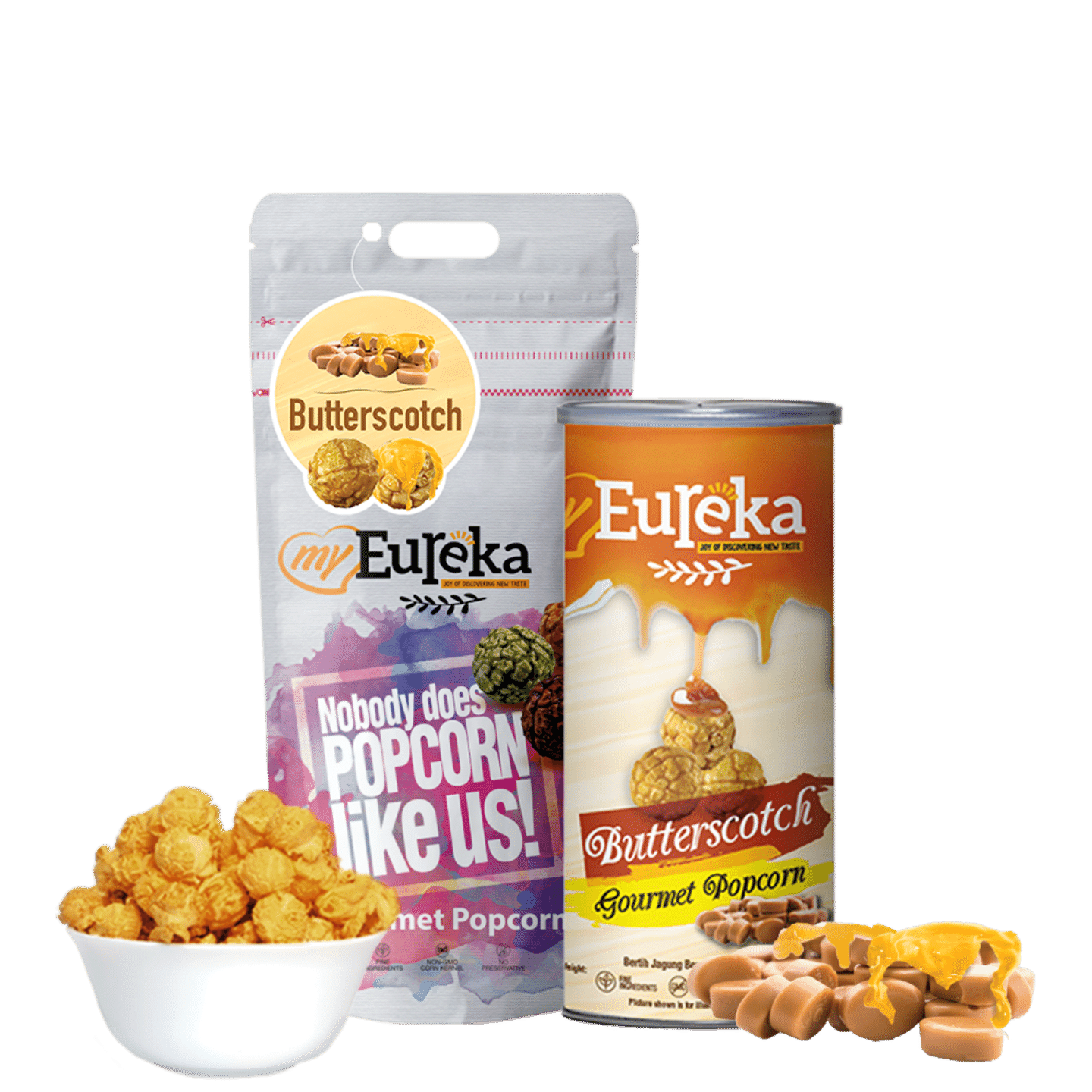 Eureka Indulgence Butterscotch Popcorn 90 g