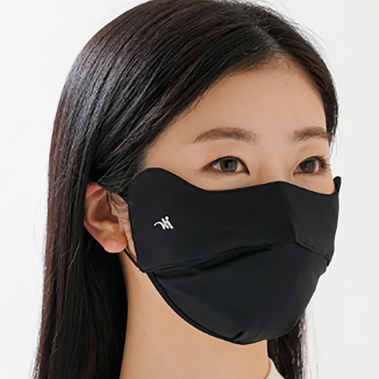 NEEDS UV CUT 冷感防晒3D口罩 黑色