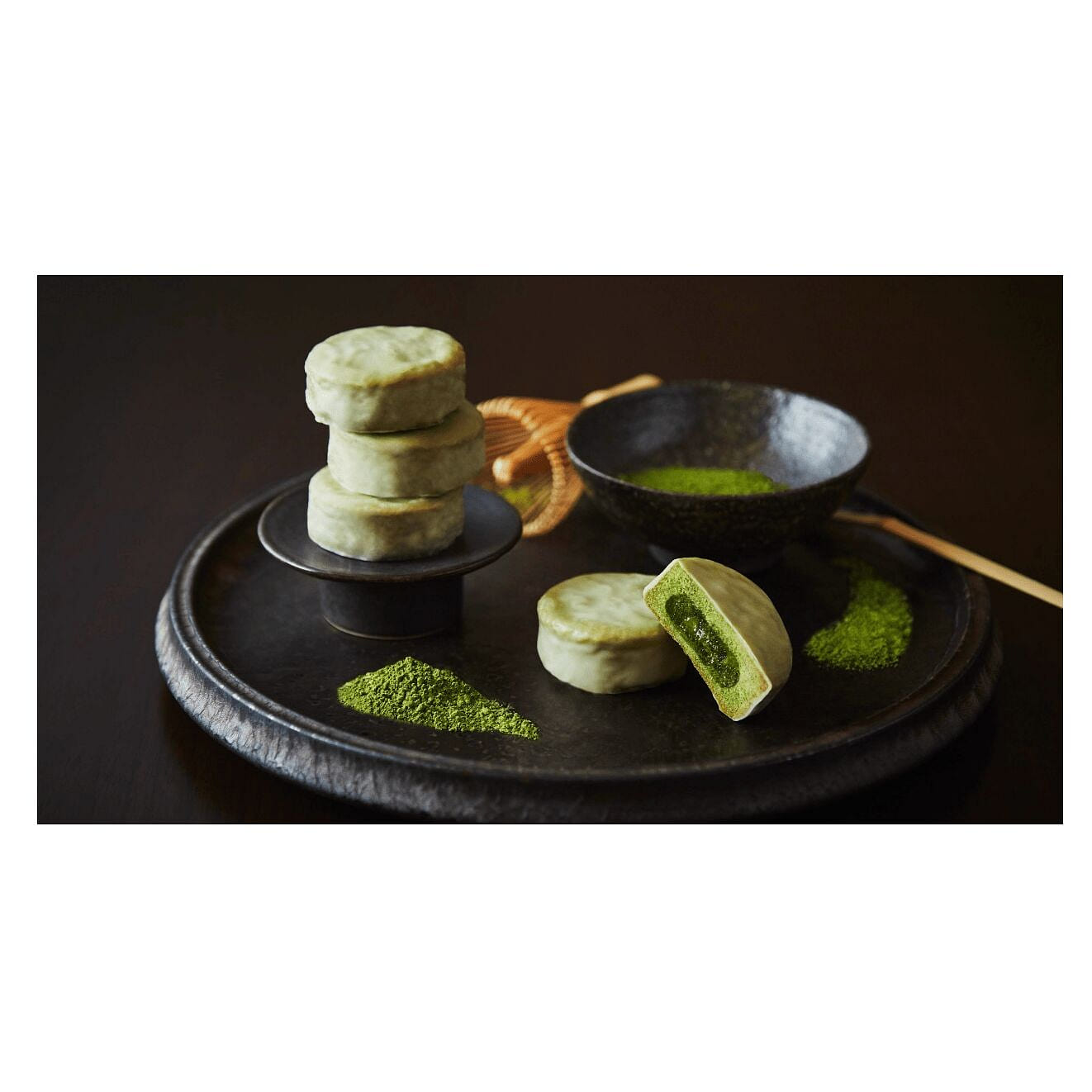 Matcha Chocolate Galette GALETT-CHA VENETO 200g 1 each