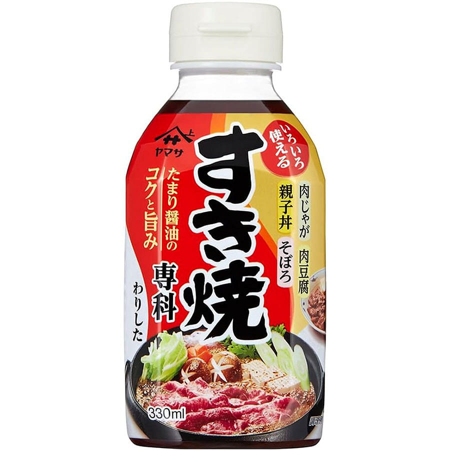 日本山佐 寿喜烧酱油调味料汁日式寿喜烧调味 330 毫升