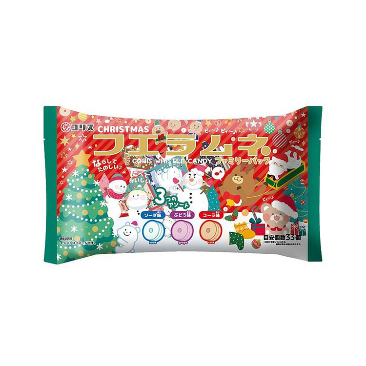 Coris Christmas Limited Edition Fizz Candy Family Pack 90g