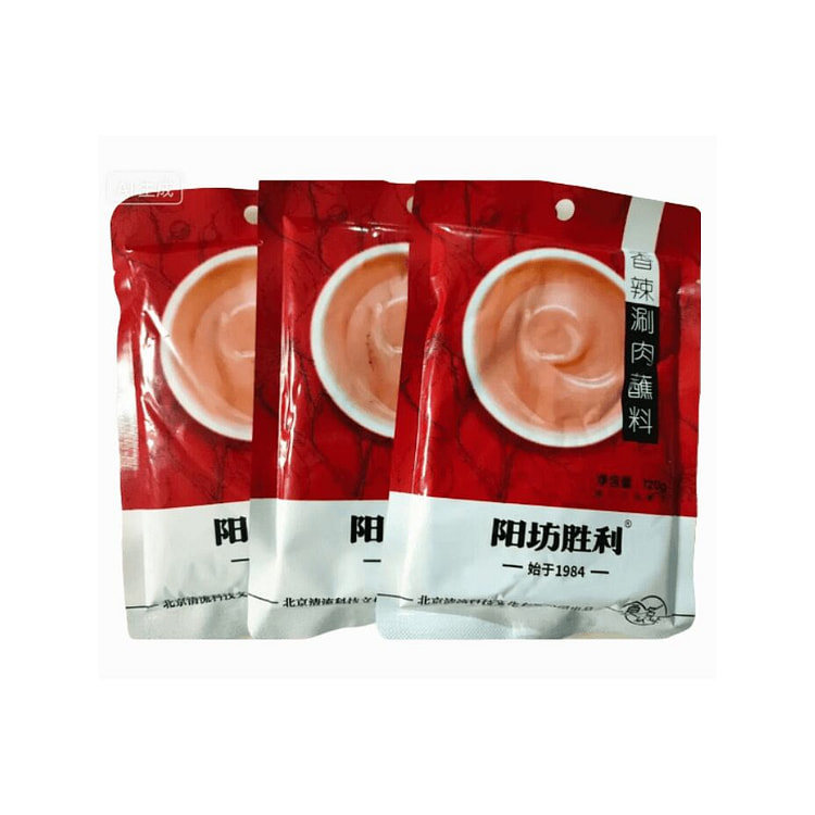 阳坊胜利  老北火锅蘸料香辣味  120g*1袋