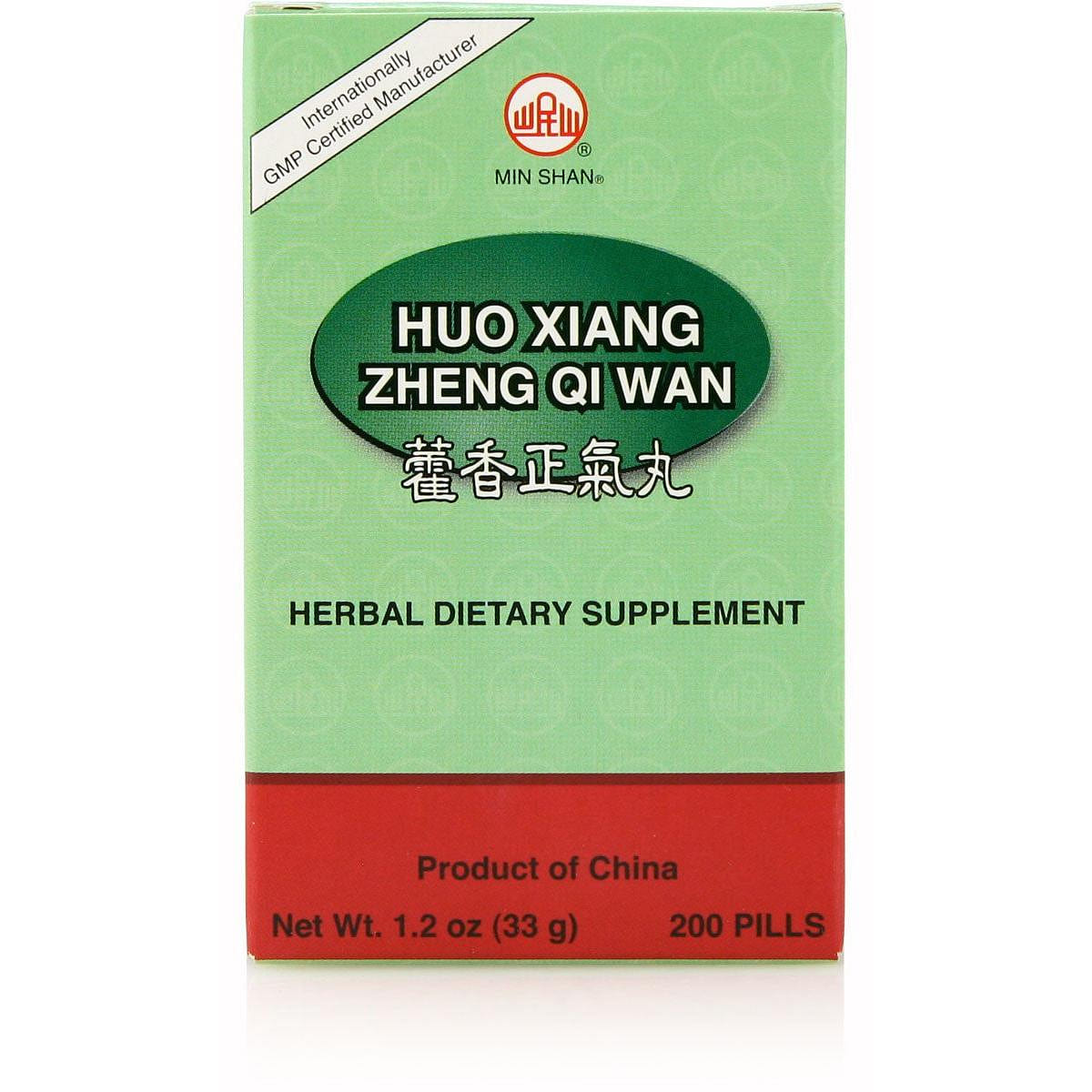 Huo Xiang Zheng Qi Teapills Huo Xiang Zheng Qi Wan 1 each