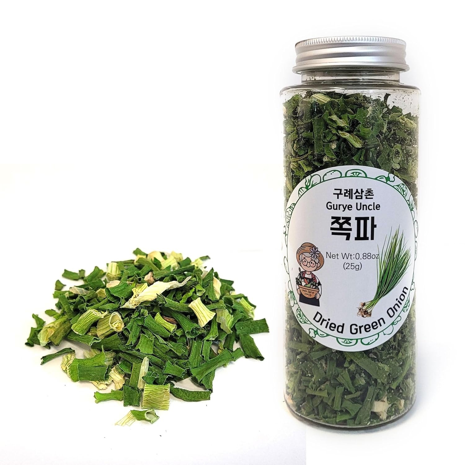 Get Gurye Uncle 100 Korea Natural Dehydrated Vegetable, Green Onion