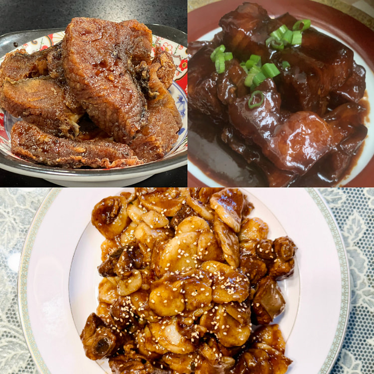上海节日套餐 熏鱼+排骨年糕+红烧肉