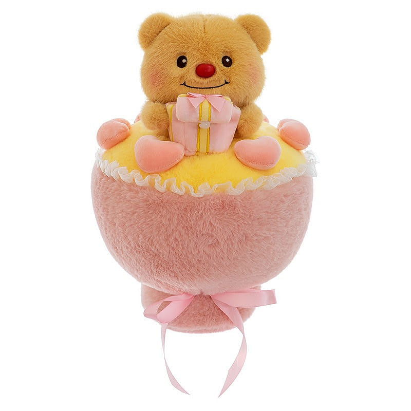 Butter Bear Bouquet Plush Toy/Doll Transformation/Valentine’s Day Gift 1 Pc 1 count