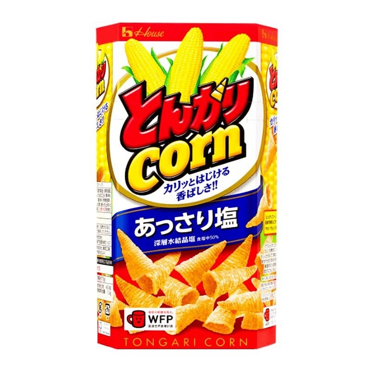 尖头玉米（淡盐）68克 1 份