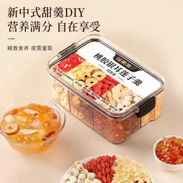 福东海 桃胶银耳莲子羹  265g*1盒